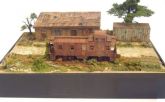 diorama tema ferroviário 1