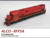 h.o 1/87 locomotiva alco rffsa